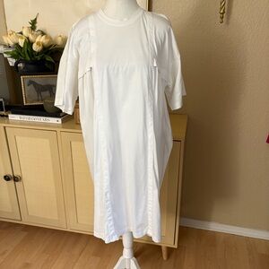 DIESEL‎ BLACK GOLD White Cotton Oversized T-Shirt Dress Size 44 / Small